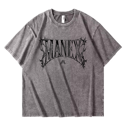 MANEX Thorn Tee featuring a classic graphic design and comfortable cotton fabric, displayed on a neutral background.